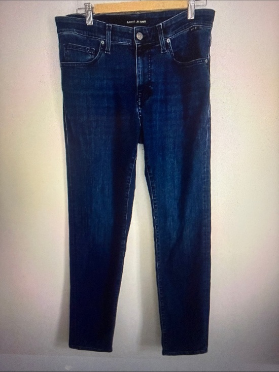 Mavi Denim - Mavi Jeans Women Blue Mid Rise Dark Wash Stretch Denim Jeans Size W33/L32